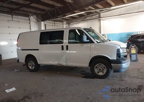 2021 GMC Savana Cargo Rwd 2500 Regular Wheelbase Work Van из США, поврежденный, VIN 1GTW7AFP2M1189251